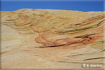Felsabstufungen am Yellow Rock